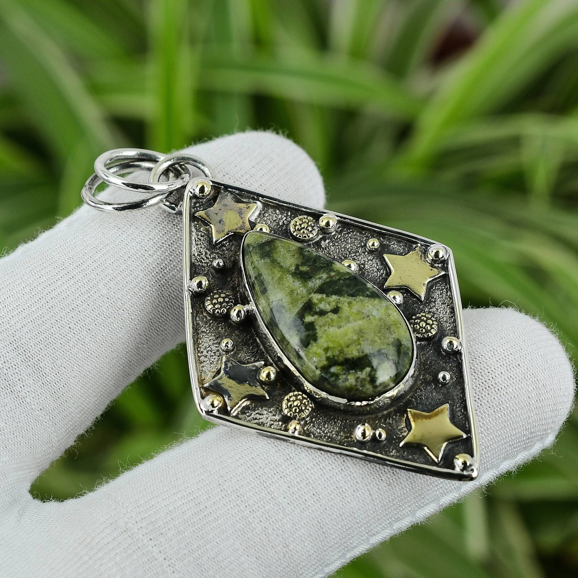 Gogunjula Anhänger 925 Sterling Silber 18K Vergoldet Awesome Edelstein Schmuck Unikat Handarbeit Antik Geschenk Für Sie Gogunjula Anhänger 925 Sterling Silber 18K Vergoldet Awesome Edelstein Schmuck Unikat Handarbeit Antik Geschenk Für Sie von PayalCreations