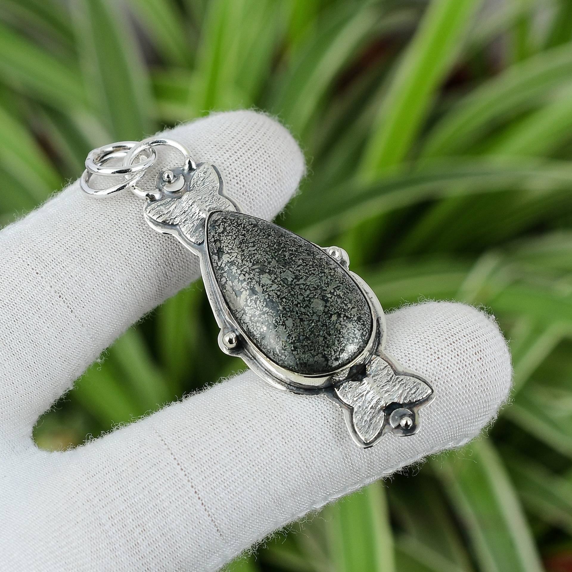 Markasit Anhänger 925 Sterling Silber Designer Sehr Hübscher Edelstein Wunderschöne Handgemachte Schmuck Besondere Anlass Geschenk von PayalCreations