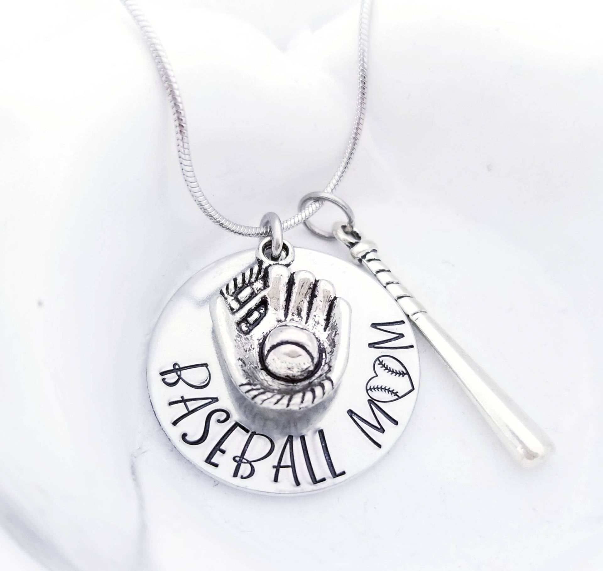 Baseball Mom Halskette Oder Schlüsselbund von PaytonLeighTreasures