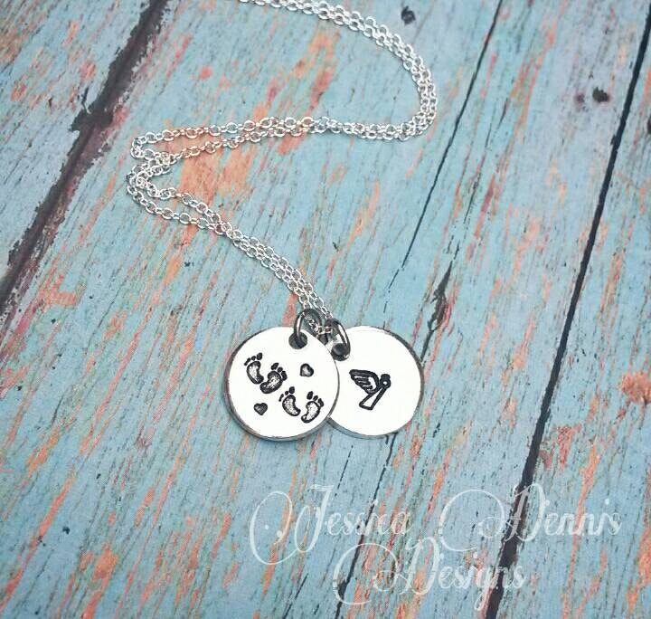 Fehlgeburt Kind Verlust Erinnerung Halskette von PaytonLeighTreasures