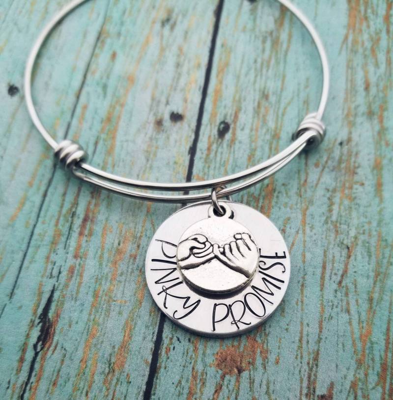 Pinky Versprechen Armband von PaytonLeighTreasures