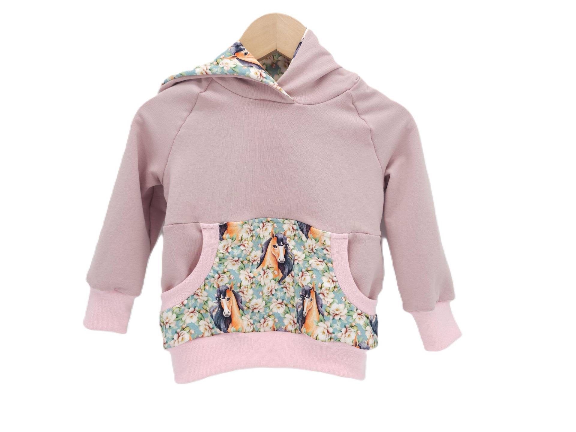 Hoodie [ Kids ] Flower Horses von Pazofili