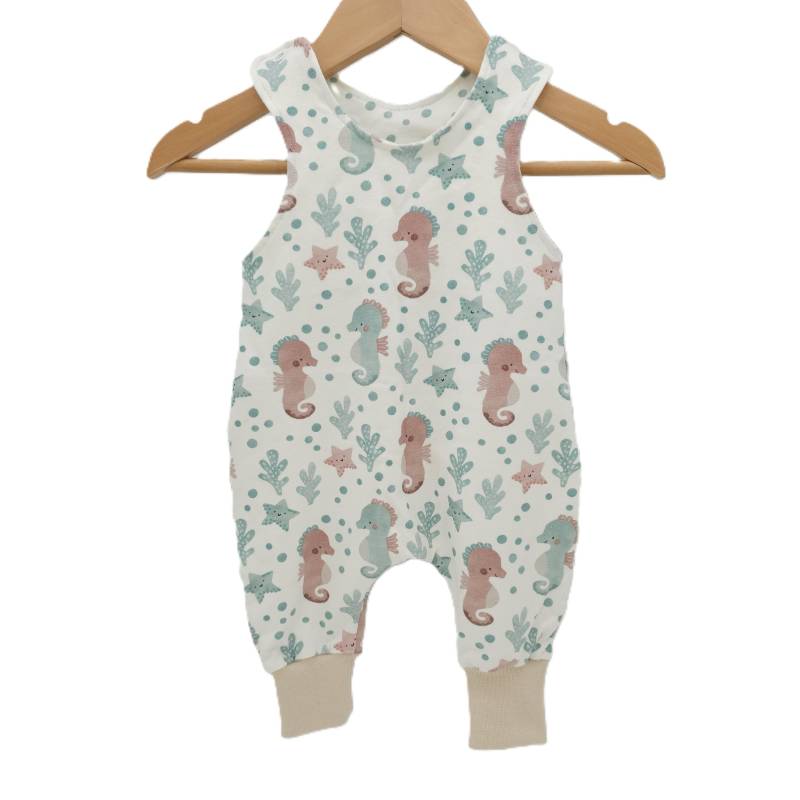 strampler Under The Sea Seepferdchen von Pazofili