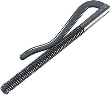 Pchnfei 1 x schwarze Metall-Geldklammer für Geldscheine, Ersatzteile, Federklemme, Geldscheinhalter, Geldscheinklammern, Geldklammern, Schwarz , Standard, Faltbare Geldklammer von Pchnfei