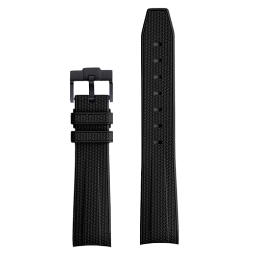 20 mm Herren- und Damenarmband aus TPU-Gummi mit gebogenem Ende, passend for Rolex/Omega X, Swatch Joint MoonSwatch(Smokey Mauve) von PctkeLsend