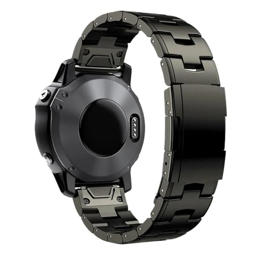 26 mm 22 mm Quickfit-Titaniumarmband, passend for Garmin Fenix ​​6/6X/6XPro/7/7X/5/5X/5XPlus/3/Forerunner 945 935(Titanium Gray,22mm) von PctkeLsend