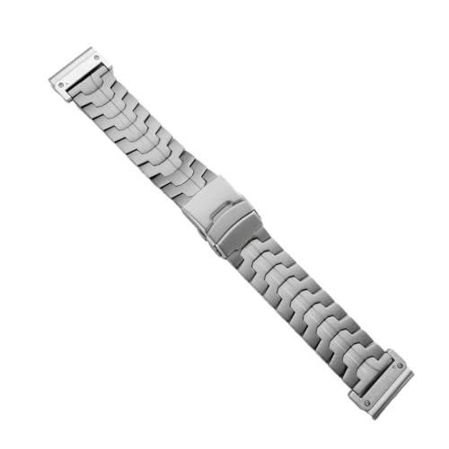 26 mm Titan-Metallarmband, passend for die Garmin-Uhr Fenix ​​5X/5XPlus/6X/6XPro/7x, QuickFit-Metallarmband, Uhr 3 3HR, passend for Tactix/Epix/Gen2-Band(Titanium S) von PctkeLsend