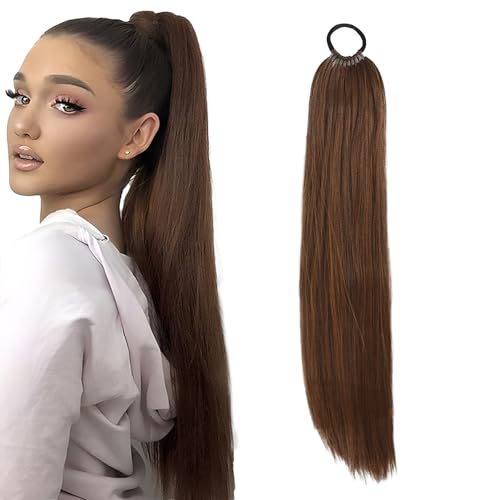 1 Stück Zopf Extensions Ponytail Extension Haarteil 60 Cm Lang, Extensions Echthaar Pferdeschwanz mit Kordelzug, Zopf Extension Für Damen Mädchen Täglicher Gebrauch Und Spezielle Anlässe 1 Stück Zopf Extensions Ponytail Extension Haarteil 60 Cm Lang, Extensions Echthaar Pferdeschwanz mit Kordelzug, Zopf Extension Für Damen Mädchen Täglicher Gebrauch Und Spezielle Anlässe von PcvGef