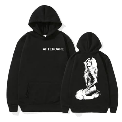 Große Hoodies Für Damen Und Herren Lässige Pullover Nessa Sängerin Barrett Tour Cartoon Print Sport Retro Freizeitjacke XS–3XL-Black||x_l von Pdaidou