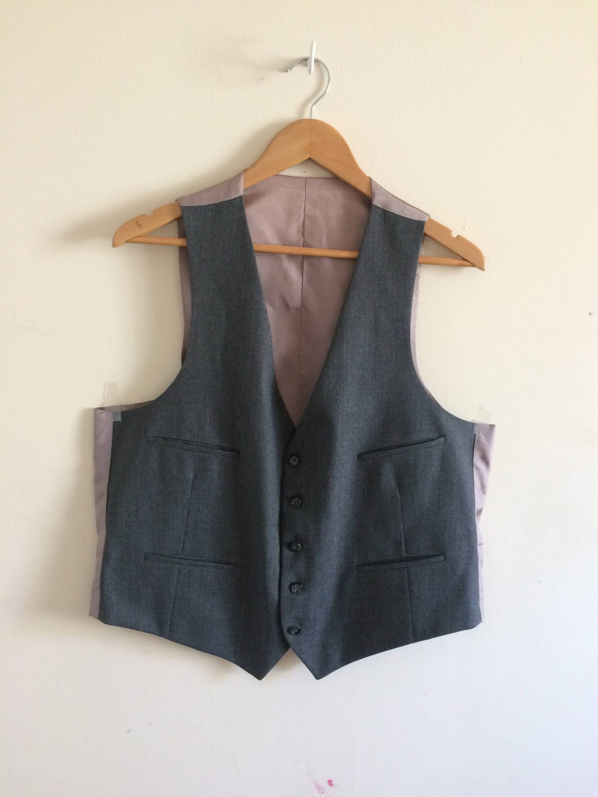 Vintage Wolle Weste/Herren Anzug Weste/ Größe 44 L/ Hochzeitsweste/ Trauzeuge Ivy League/ Groomsmen Festliche Anlass Vintage Wolle Weste/Herren Anzug Weste/ Größe 44 L/ Hochzeitsweste/ Trauzeuge Ivy League/ Groomsmen Festliche Anlass von PdvilleVintage