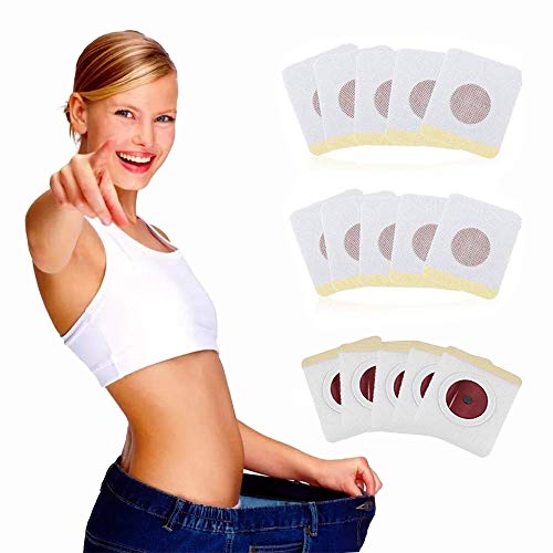 Abnehmen Patches, 60 Stück Slimming Patch, Fettverbrennung Patch am bauch, Eimer Taille, Bauchfett Taille für Körper Straffung Modellierung, Anti Cellulite, Schnelles Abnehmen und nicht reizend von PeObaety