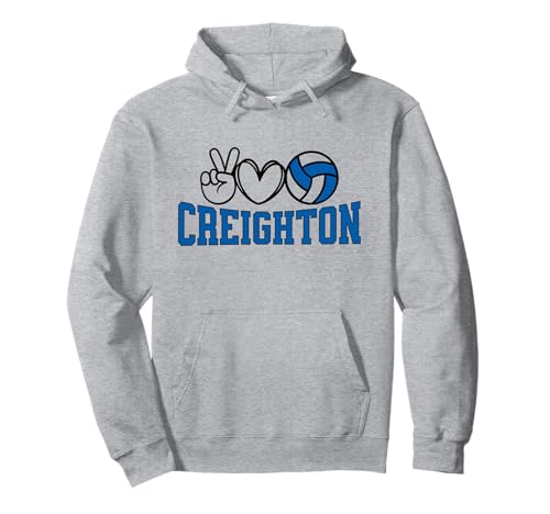 Peace Love Volleyball - Creighton Women Teen Girls Tween Pullover Hoodie Peace Love Volleyball - Creighton Women Teen Girls Tween Pullover Hoodie von Peace Love Volleyball - Creighton Sports Gifts