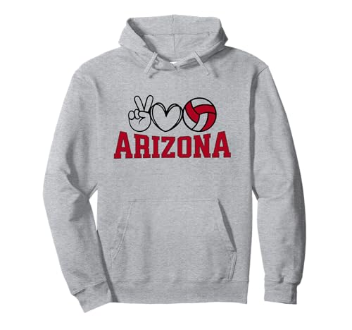 Peace Love Volleyball, Arizona Women Teen Girls Tween Pullover Hoodie Peace Love Volleyball, Arizona Women Teen Girls Tween Pullover Hoodie von Peace Love Volleyball Sports Arizona Gifts