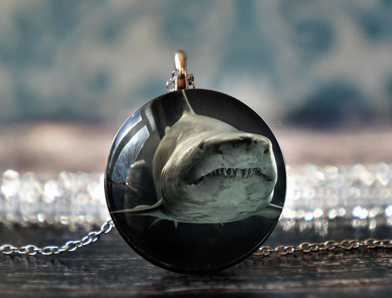 2.hai Schmuck , Hai Anhänger Toller Weißer Ozean Fisch Geschenk Liebhaber von PeaceOfCat