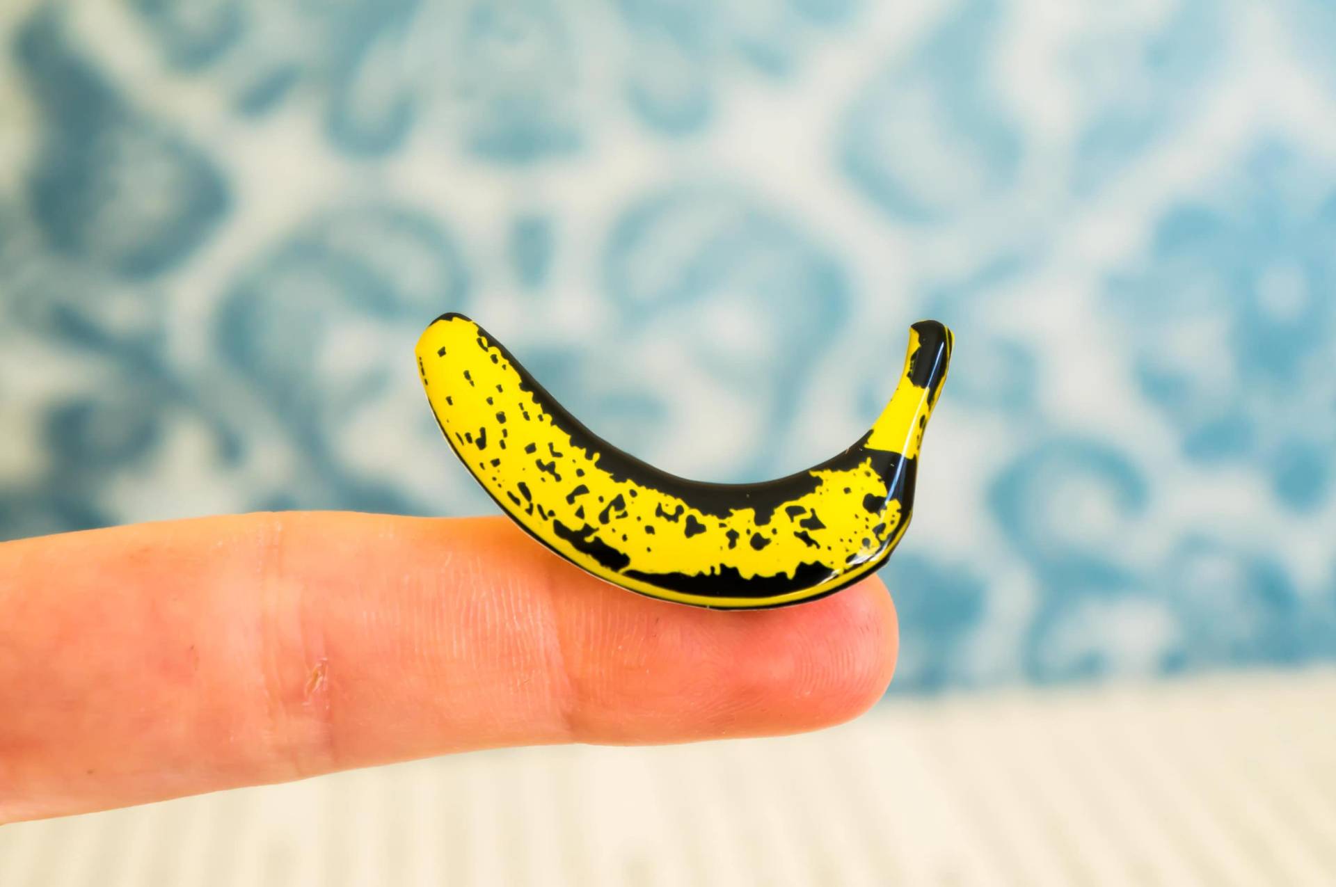Banane , Obst Pin Bananen Brosche Food Anstecker Lustige Vegane Anstecknadel Veganes Geschenk Für von PeaceOfCat