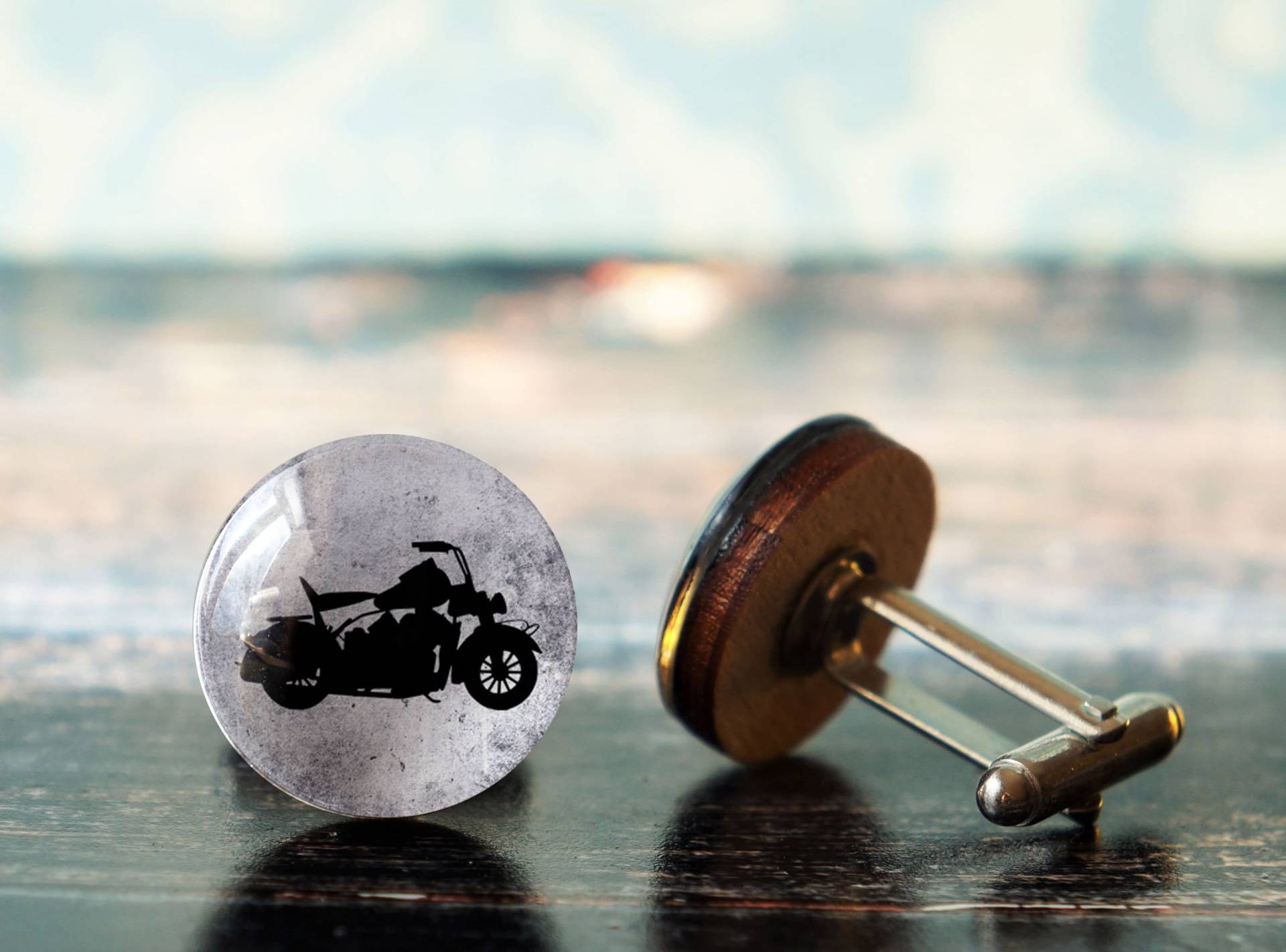 Biker Manschettenknöpfe , Motorrad Geschenke Hochzeit Freund Geschenk von PeaceOfCat