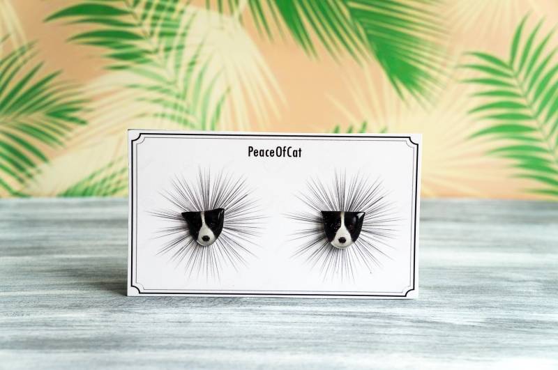 Border Collie Geschenk, Schmuck, Ohrringe von PeaceOfCat