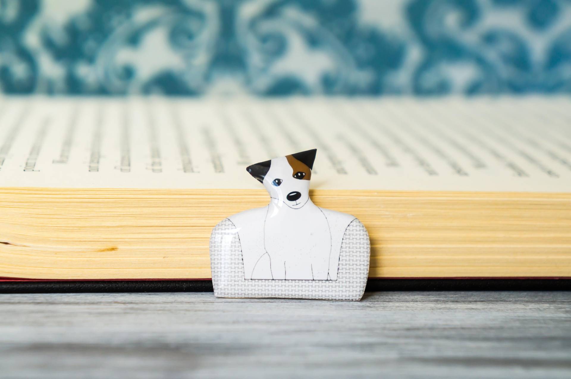 Jack Russell , Russel Terrier Hundeliebhaber Geschenk Hunde Emaille Pin Brosche Anstecknadel Hundenadel Anstecker Hundenadeln von PeaceOfCat