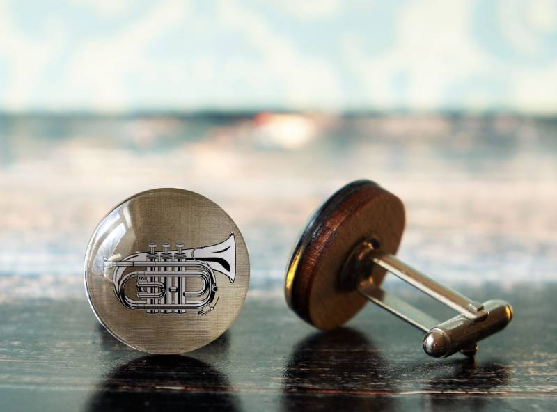 Trompetenspieler Geschenk , Trompeten Manschettenknöpfe Musik Manschettenknöpfe Trompetengeschenke Trompetenlehrer Trompetengeschenk Männer von PeaceOfCat