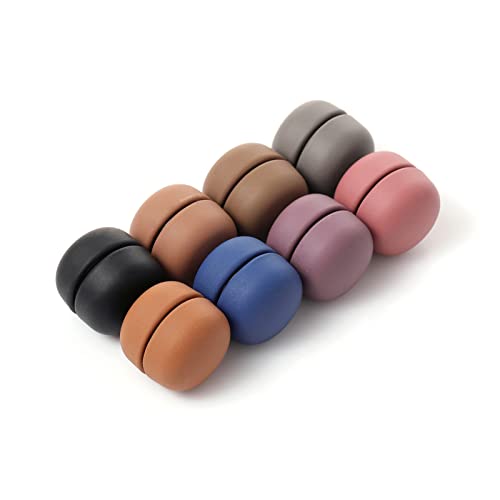 PeacePray 8 Paar hochwertige starke Hijab-Magnete, professionelle No-Snag-Mehrzweck-Magnetstifte, mattes Stil-Set von PeacePray