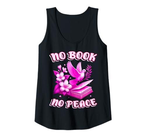Damen Calm Girls LESEN BÜCHER - KEIN Chaos MIT Einer Guten Geschichte Tank Top von Peaceful Reading Vibes For Book Lovers