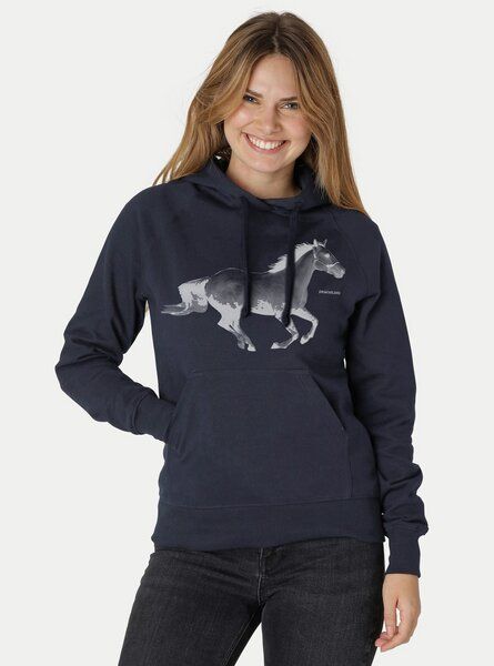 Peaces.bio - handbedruckte Biomode Bio-Damen-Kapuzensweater Horsepower Peaces.bio - handbedruckte Biomode Bio-Damen-Kapuzensweater Horsepower von Peaces.bio - handbedruckte Biomode