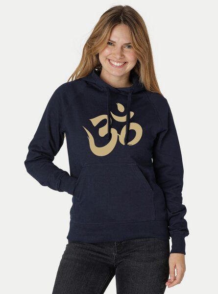 Peaces.bio - handbedruckte Biomode Bio-Damen-Kapuzensweater Om Peaces.bio - handbedruckte Biomode Bio-Damen-Kapuzensweater Om von Peaces.bio - handbedruckte Biomode