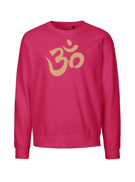 Peaces.bio - handbedruckte Biomode Bio Damen Sweatshirt Loose Fit Om von Peaces.bio - handbedruckte Biomode