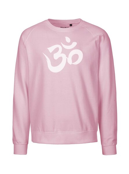 Peaces.bio - handbedruckte Biomode Bio Damen Sweatshirt Loose Fit Om von Peaces.bio - handbedruckte Biomode