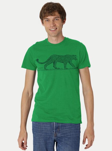 Peaces.bio - handbedruckte Biomode Bio Fit T-Shirt Leopard Herren Peaces.bio - handbedruckte Biomode Bio Fit T-Shirt Leopard Herren von Peaces.bio - handbedruckte Biomode