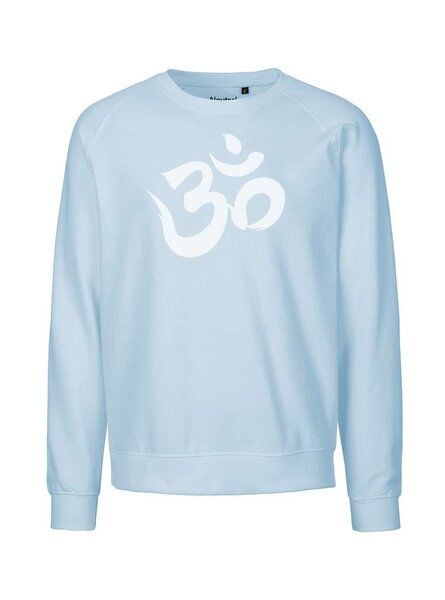 Peaces.bio - handbedruckte Biomode Bio Herren Sweatshirt Om von Peaces.bio - handbedruckte Biomode