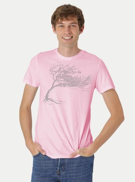 Peaces.bio - handbedruckte Biomode Bio-Herren-T-Shirt "Windy Tree" Peaces.bio - handbedruckte Biomode Bio-Herren-T-Shirt "Windy Tree" von Peaces.bio - handbedruckte Biomode