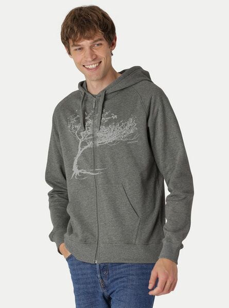 Peaces.bio - handbedruckte Biomode Bio Herren-Zip-Hoodie Windy Tree Peaces.bio - handbedruckte Biomode Bio Herren-Zip-Hoodie Windy Tree von Peaces.bio - handbedruckte Biomode