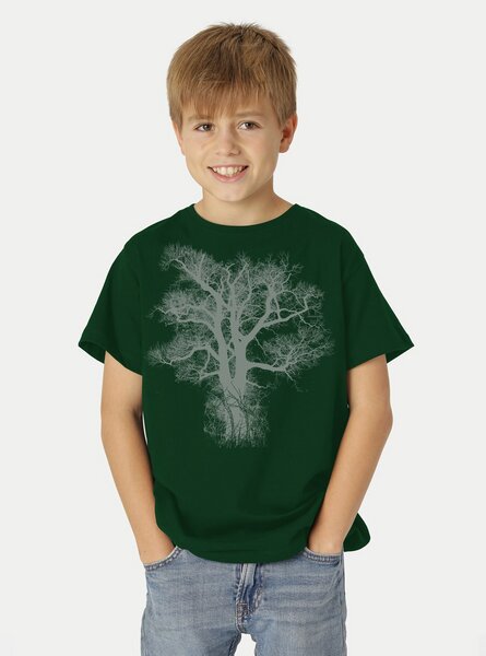 Peaces.bio - handbedruckte Biomode Bio-Kinder T-Shirt Chestnut von Peaces.bio - handbedruckte Biomode