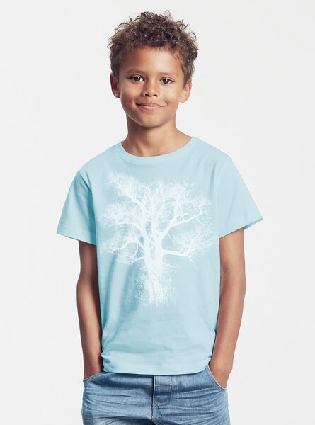 Peaces.bio - handbedruckte Biomode Bio-Kinder T-Shirt Chestnut von Peaces.bio - handbedruckte Biomode