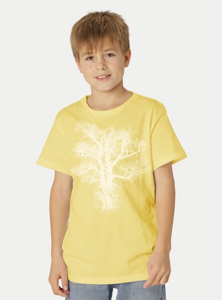 Peaces.bio - handbedruckte Biomode Bio-Kinder T-Shirt Chestnut von Peaces.bio - handbedruckte Biomode