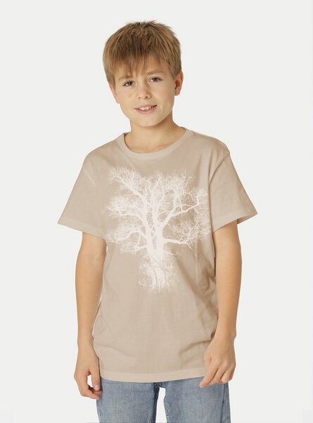 Peaces.bio - handbedruckte Biomode Bio-Kinder T-Shirt Chestnut von Peaces.bio - handbedruckte Biomode