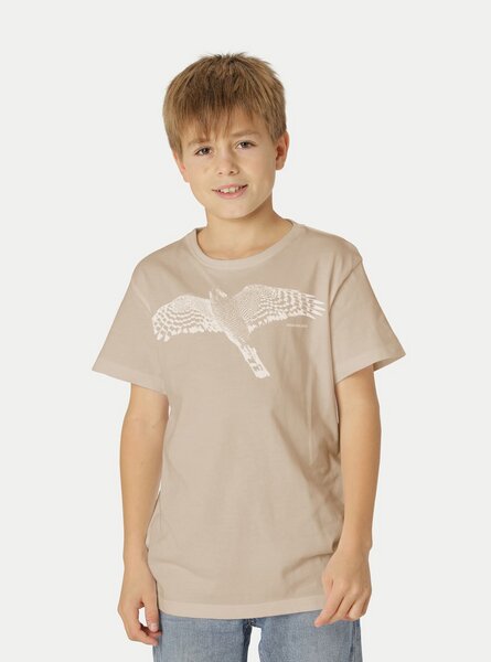 Peaces.bio - handbedruckte Biomode Bio-Kinder T-Shirt Sperber von Peaces.bio - handbedruckte Biomode