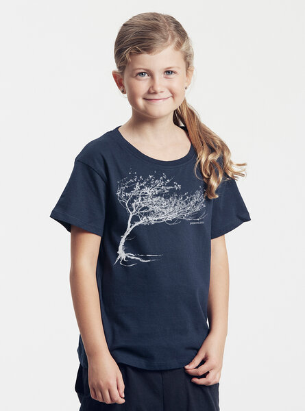 Peaces.bio - handbedruckte Biomode Bio-Kinder T-Shirt Windy Tree von Peaces.bio - handbedruckte Biomode