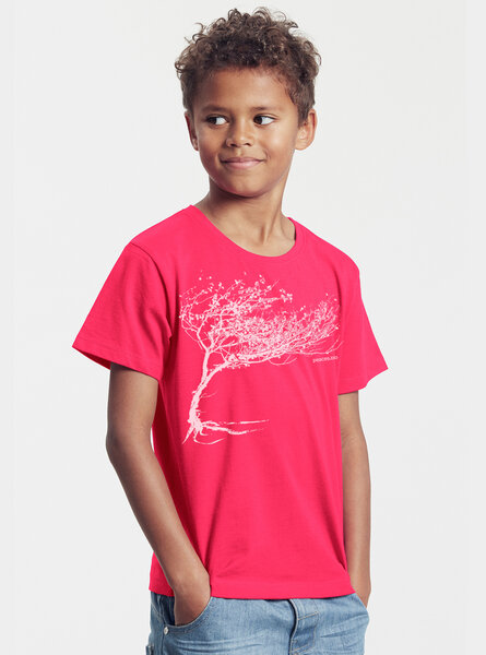 Peaces.bio - handbedruckte Biomode Bio-Kinder T-Shirt Windy Tree von Peaces.bio - handbedruckte Biomode