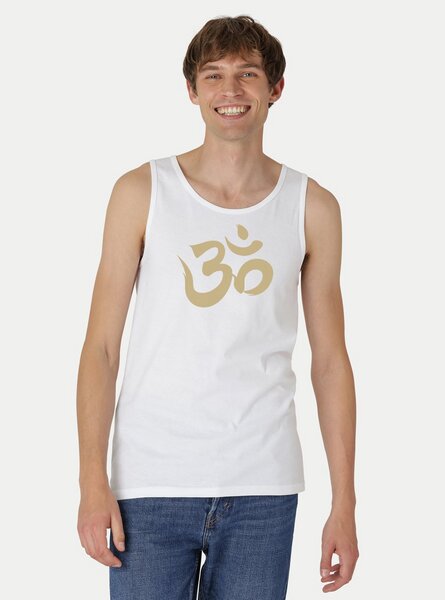 Peaces.bio - handbedruckte Biomode Bio Tank Top Om Herren von Peaces.bio - handbedruckte Biomode