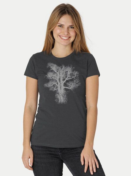 Peaces.bio - handbedruckte Biomode Damen Biobaumwoll T-Shirt Chestnut Peaces.bio - handbedruckte Biomode Damen Biobaumwoll T-Shirt Chestnut von Peaces.bio - handbedruckte Biomode
