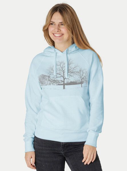 Peaces.bio - handbedruckte Biomode Damen Hoodie Landscape Peaces.bio - handbedruckte Biomode Damen Hoodie Landscape von Peaces.bio - handbedruckte Biomode