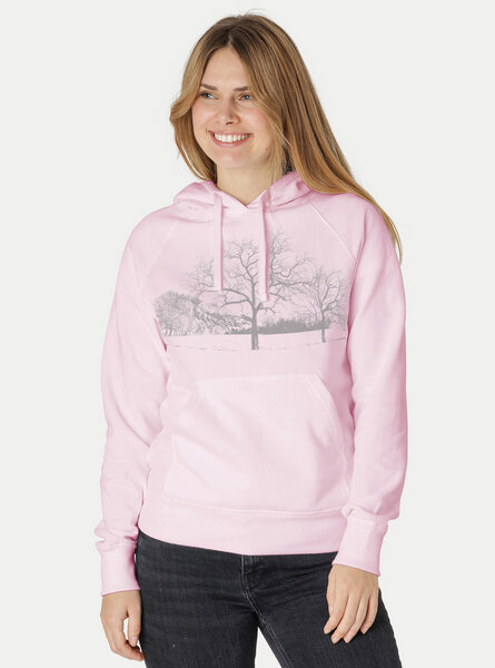 Peaces.bio - handbedruckte Biomode Damen Hoodie Landscape von Peaces.bio - handbedruckte Biomode