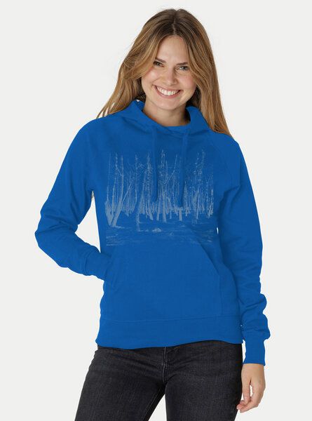 Peaces.bio - handbedruckte Biomode Damen Hoodie Woodland Peaces.bio - handbedruckte Biomode Damen Hoodie Woodland von Peaces.bio - handbedruckte Biomode