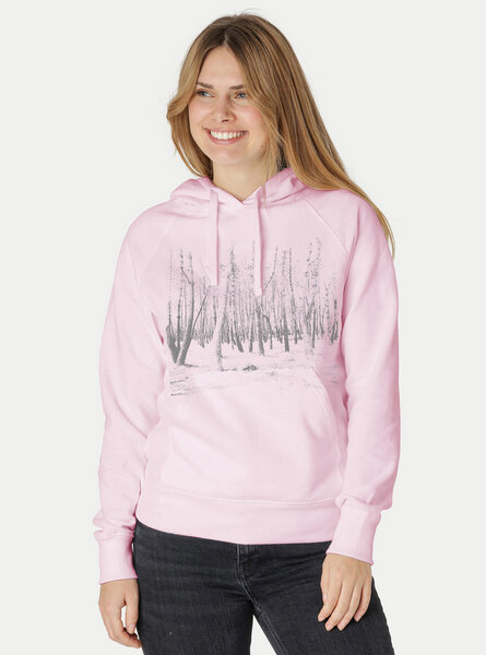 Peaces.bio - handbedruckte Biomode Damen Hoodie Woodland von Peaces.bio - handbedruckte Biomode