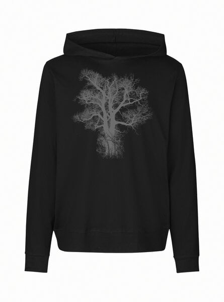 Peaces.bio - handbedruckte Biomode Damen Jersey-Hoodie Chestnut von Peaces.bio - handbedruckte Biomode