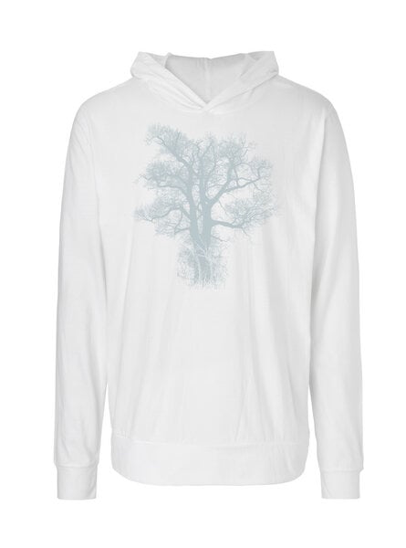 Peaces.bio - handbedruckte Biomode Damen Jersey-Hoodie Chestnut von Peaces.bio - handbedruckte Biomode