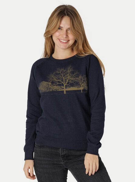 Peaces.bio - handbedruckte Biomode Damen Sweatshirt Landscape Peaces.bio - handbedruckte Biomode Damen Sweatshirt Landscape von Peaces.bio - handbedruckte Biomode