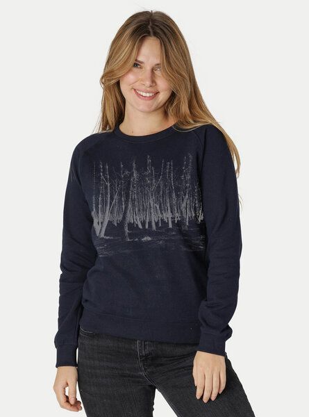 Peaces.bio - handbedruckte Biomode Damen Sweatshirt Woodland Peaces.bio - handbedruckte Biomode Damen Sweatshirt Woodland von Peaces.bio - handbedruckte Biomode
